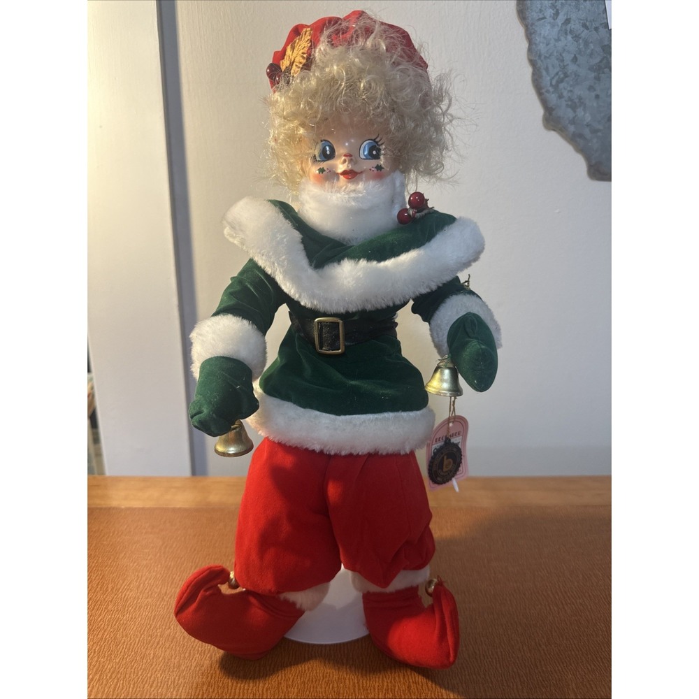 Vintage Brinn's December Calendar Clown Collectible‎ Edition Doll 1987 Christmas